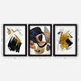 Wallity Cuadro Decorativo Enmarcado Desconocido (3 Piezas)